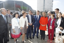 Visit of Minister of Health, Ana Mato, and the President of Xunta of Galicia, Alberto Nuñez Feijoo